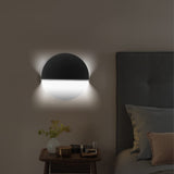 FOAONO LED Wall Black 8W Light. Modern Round Shape Design Unique