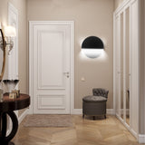 FOAONO LED Wall Black 8W Light. Modern Round Shape Design Unique