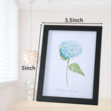 ANBOO 5X3.5 Inch Photo Frame. Set 9 pcs