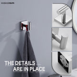 KOKOSIRI 4-Piece Bathroom Hardware Set