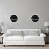 FOAONO LED Wall Black 8W Light. Modern Round Shape Design Unique