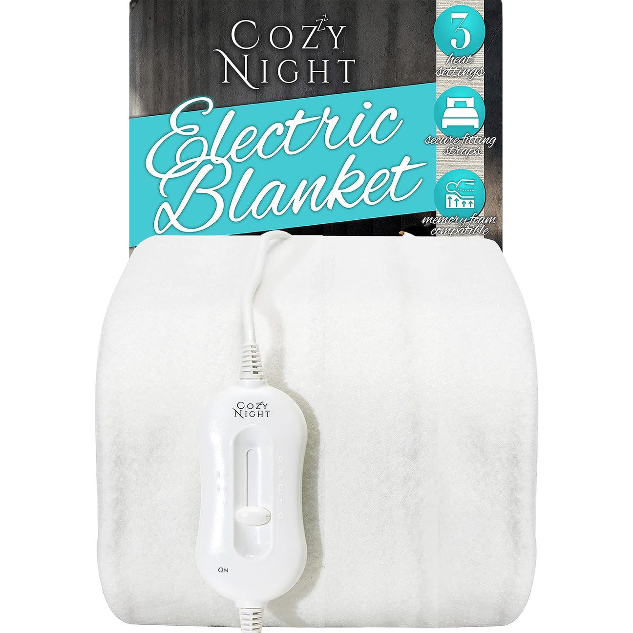 Cozy Night Electric Blanket Single Size