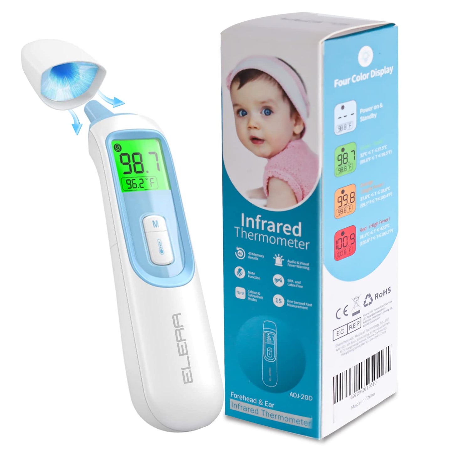 ELERA Infrared Thermometer for Baby