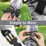 Rabbitgoo Cat Harness and Leash Set for Walking Escape Proof