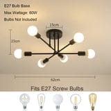 Hudi Fyier Modern Chandelier Light Fixtures