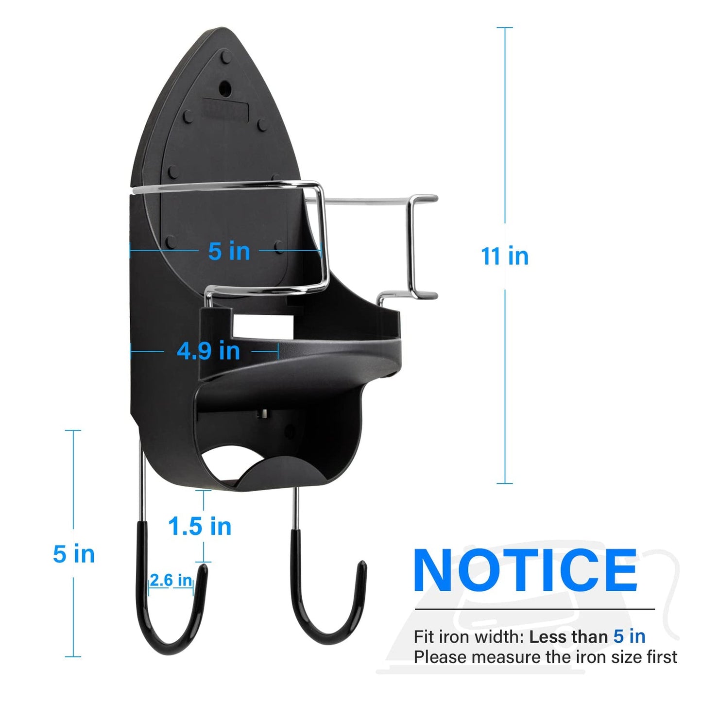 Alpinista Ironing Board Hanger Wall