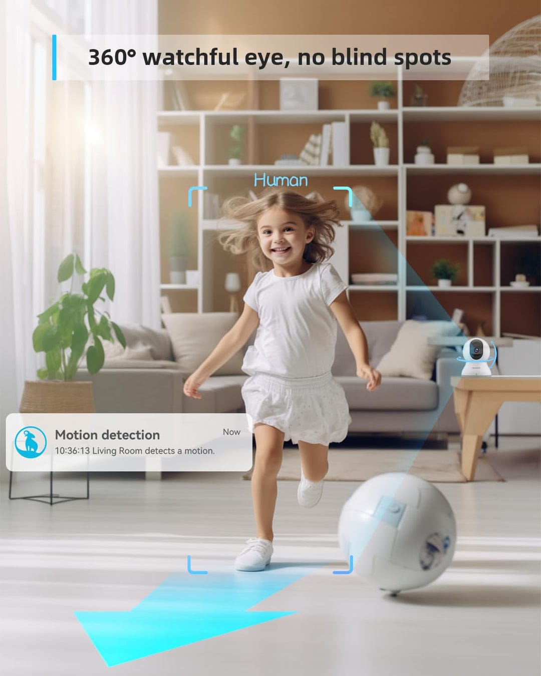 Blurams Home Security Indoor 360 Camera