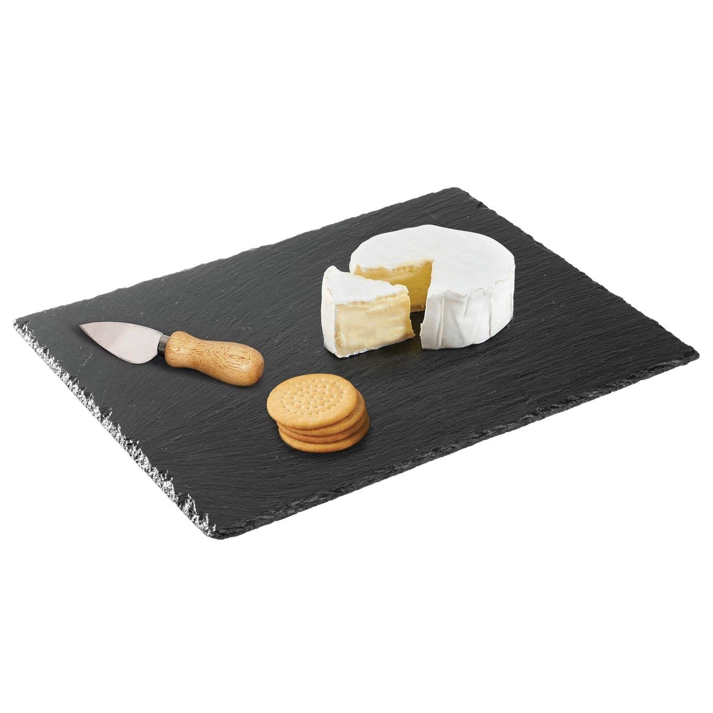 mDesign Slate Tray Rectangular Appetiser and Cheese Board