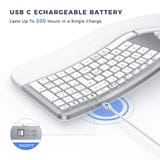 Seenda Wireless Ergonomic USB Keyboard
