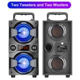 TENMIYA Hoime Party Bluetooth Speakers. 60W Portable Wireless Speaker with Lights
