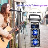 TENMIYA Hoime Party Bluetooth Speakers. 60W Portable Wireless Speaker with Lights