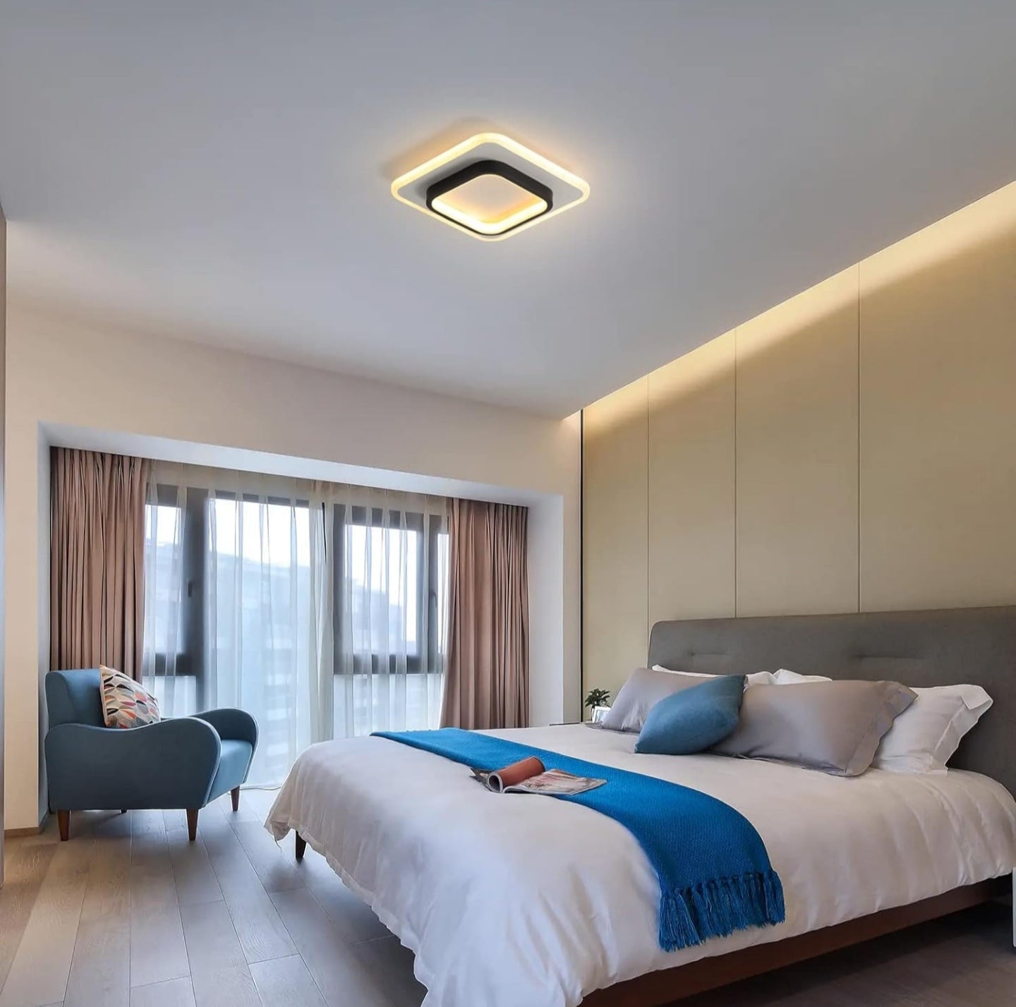 Goeco Ceiling Modern Square LED Lights
