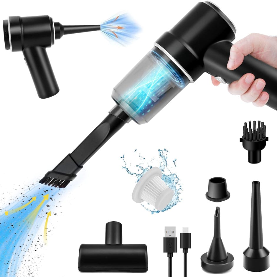Car Vacuum Cleaner Cordless Powerful, 8000PA 100W 12V