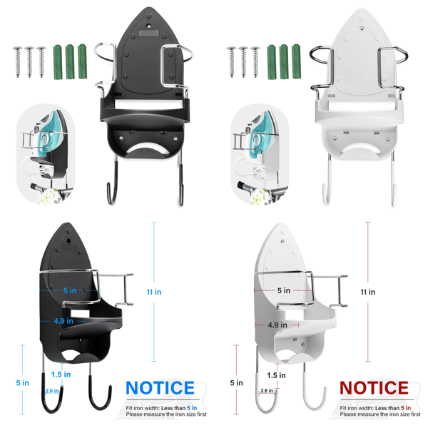 Alpinista Ironing Board Hanger Wall