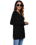 PLOKNRD Tops for Women. Ladies Winter Basic Sweatshirt
