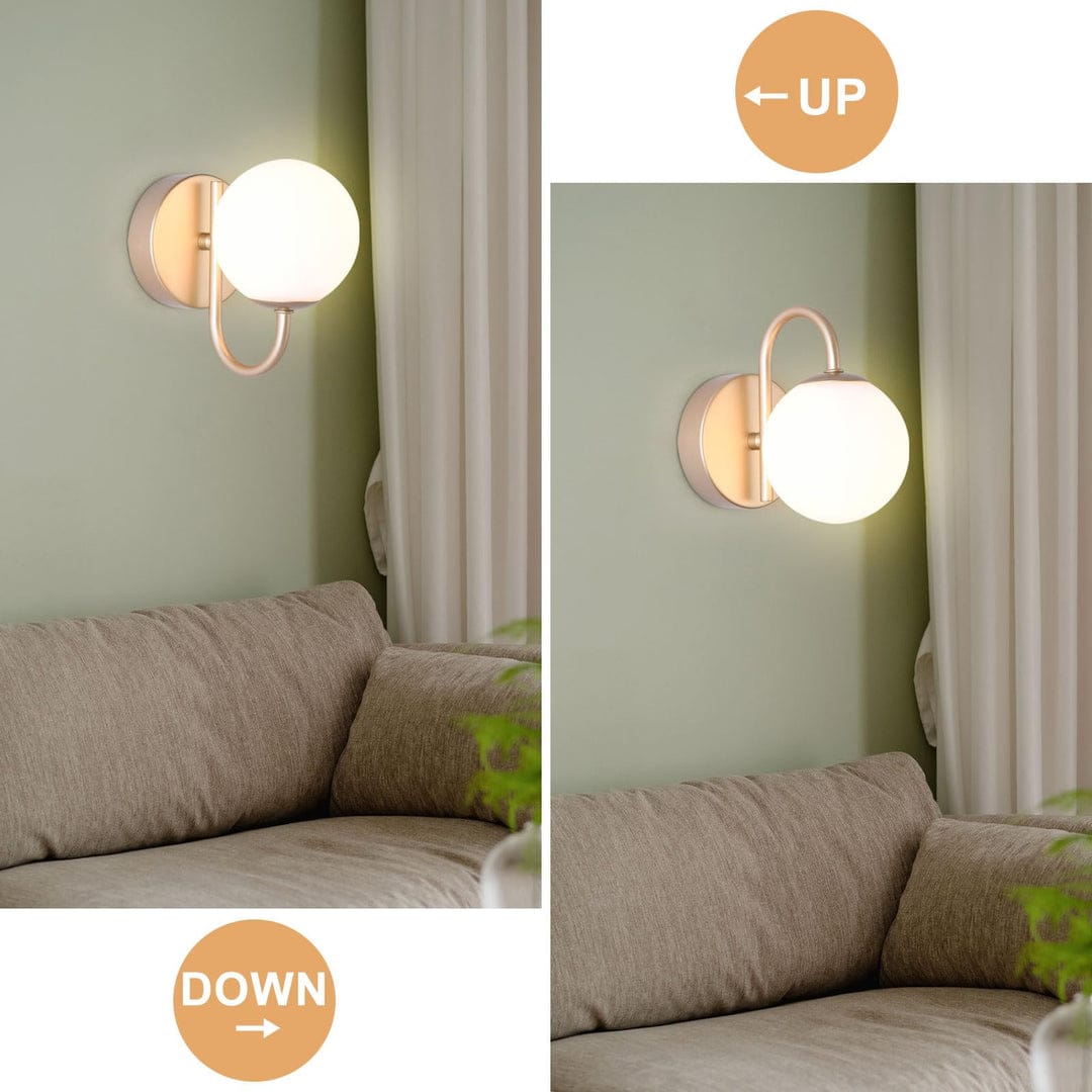 HARPER LIVING 1xG9 Up Wall Light and Sconce