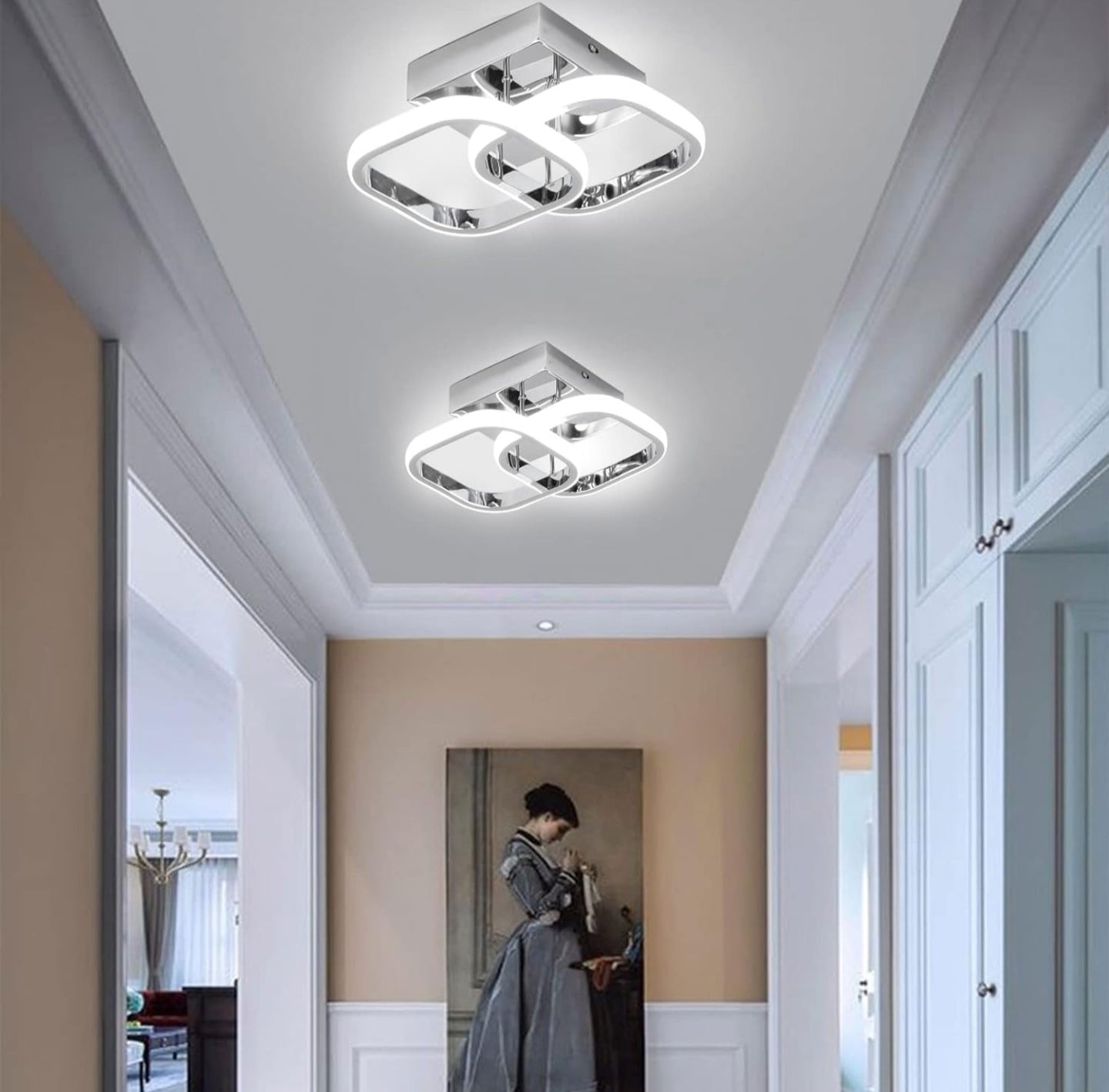 EIDISUNY Light Fittings Ceilings Square