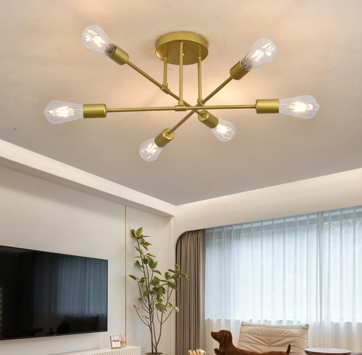 Hudi Fyier Modern Chandelier Light Fixtures