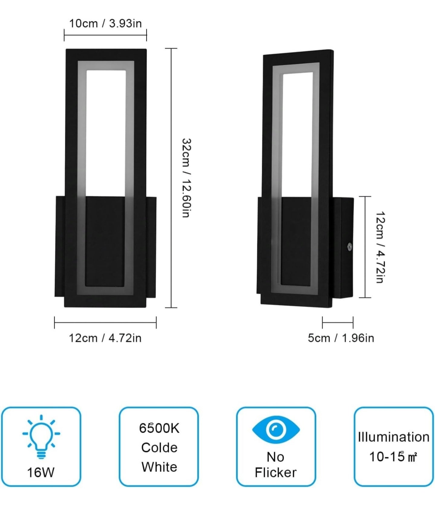 Osairus Wall LED Indoor Acrylic Modern