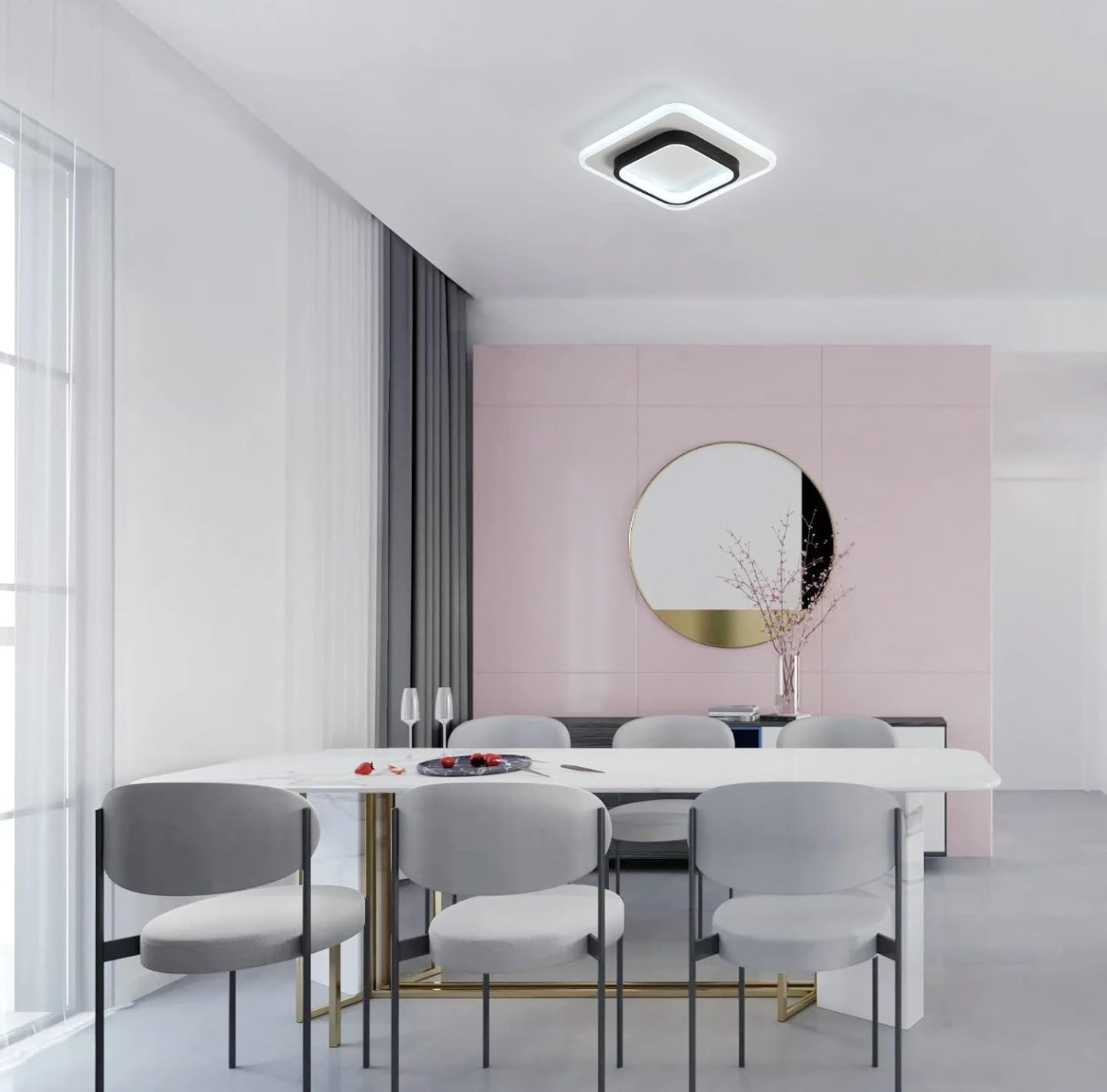 Goeco Ceiling Modern Square LED Lights