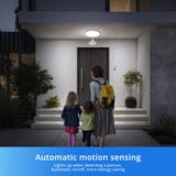 Combuh LED Ceiling Light with Motion Sensor and Twilight Sensor