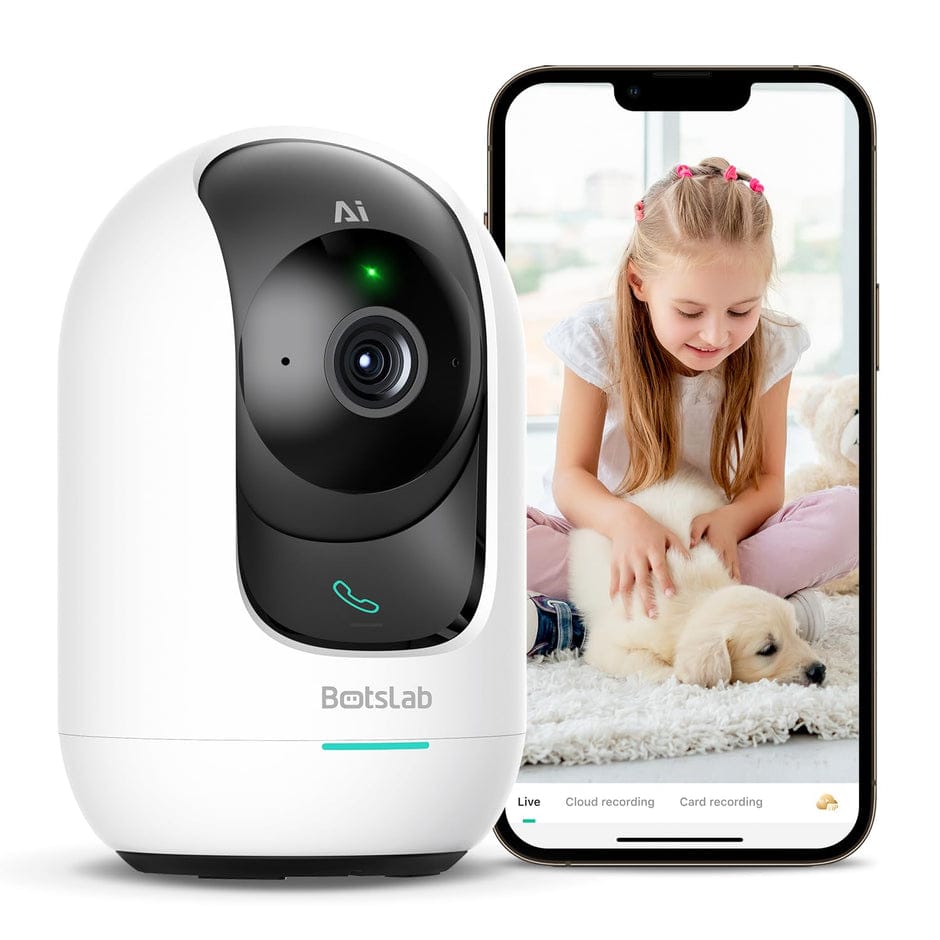 BOTSLAB 3K 5MP WiFi Security Camera Indoor