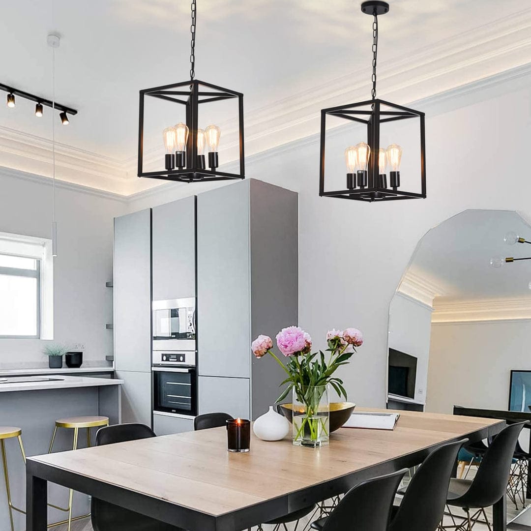 Qcyuui Vintage Lantern Pendant Light