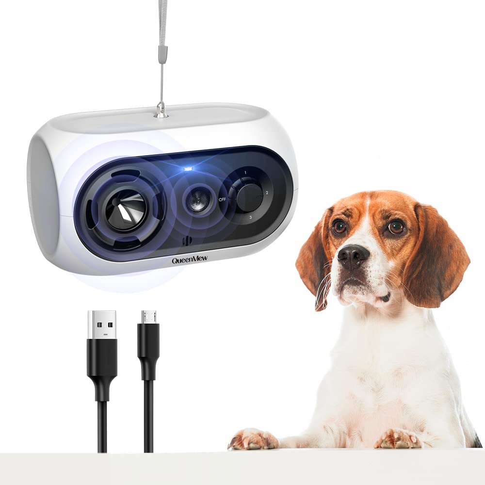 Anti Dog Barking Device, 0FT Ultrasonic Automatic Stop Dog Barking Tool