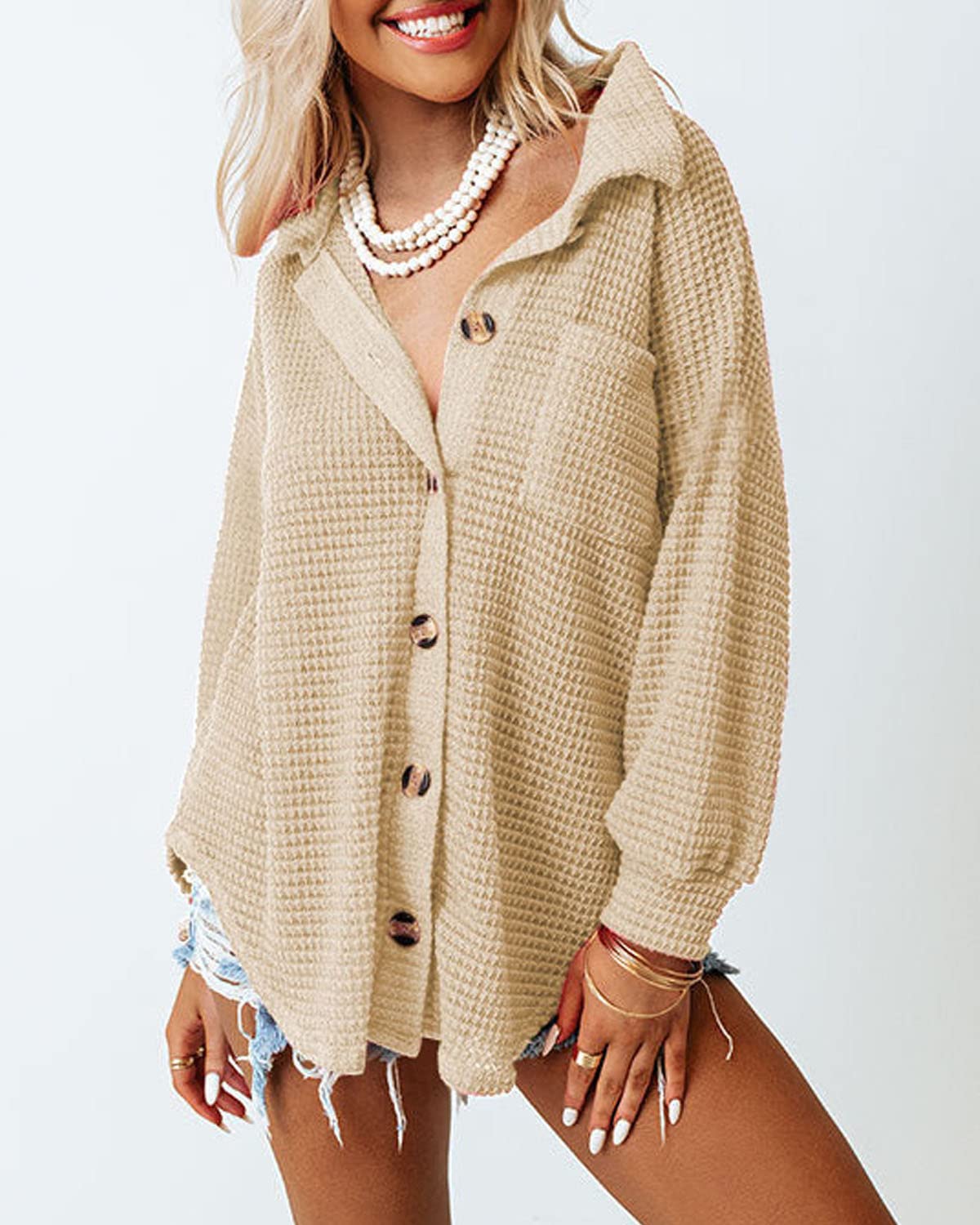 Dokotoo Soft Cute Womens Casual Long Sleeve