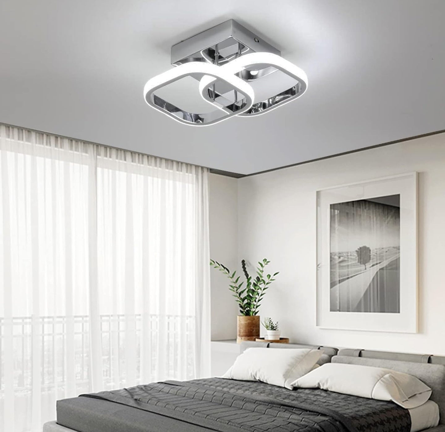 EIDISUNY Light Fittings Ceilings Square