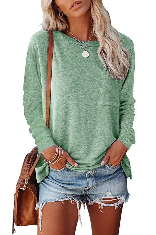 NEYOUQE Long Sleeve T-Shirt for Women