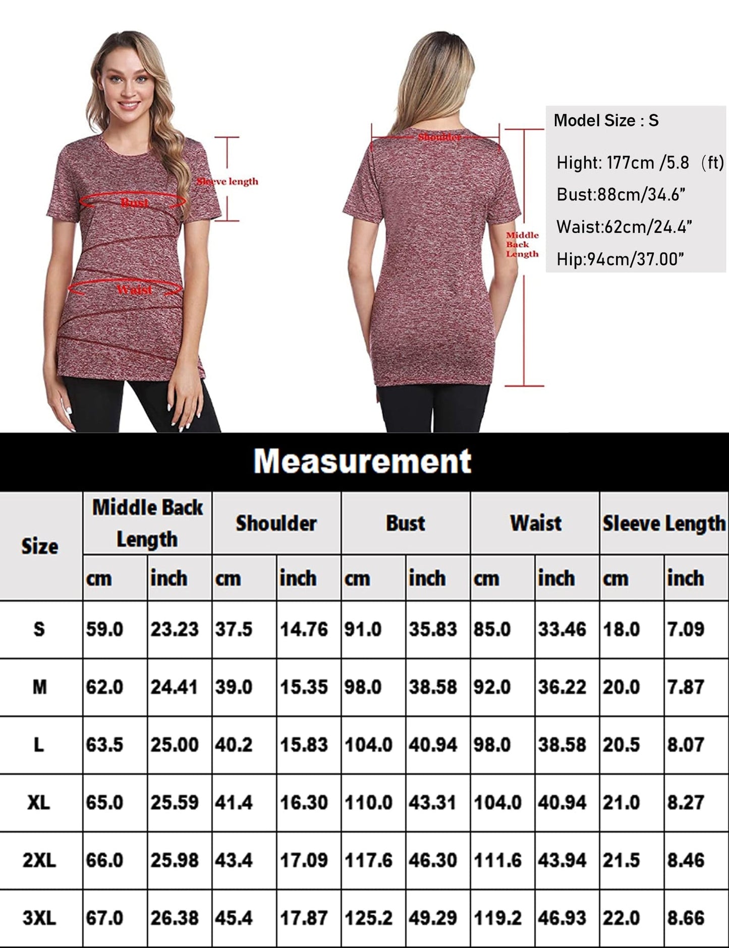 iClosam Womens Gym Tops
