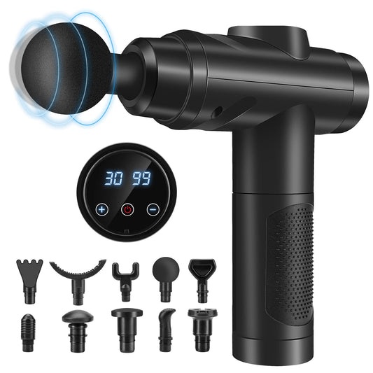 30 Speeds Hand Massage Gun Deep Tissue