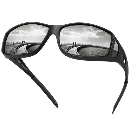 URUMQI Polarised Sunglasses Over Prescription Glasses