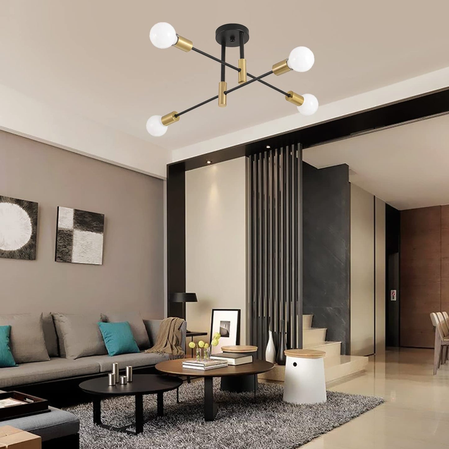 Hudi Fyier Modern Chandelier Light Fixtures