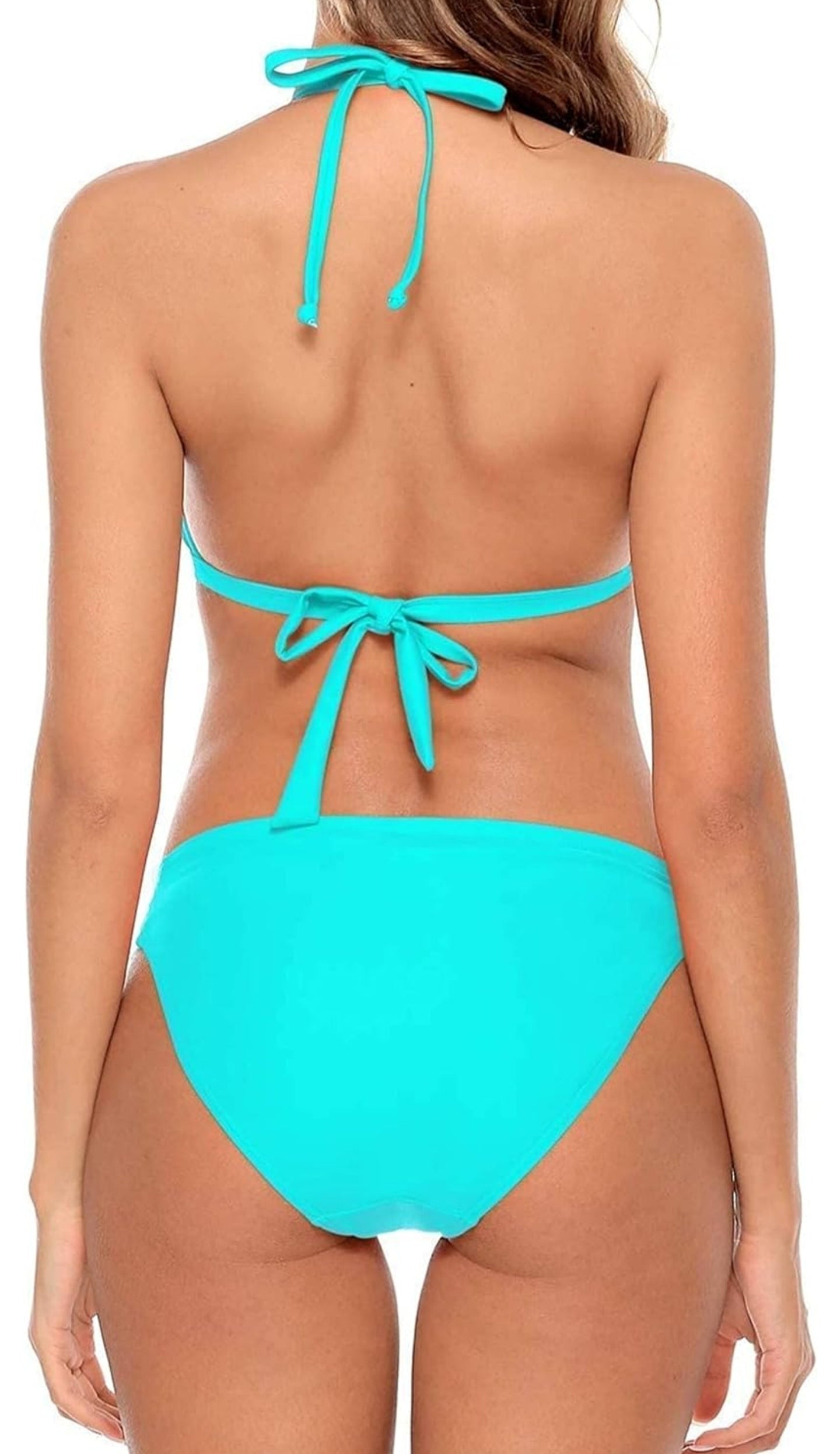 ATTRACO Bikini for Women. Sexy Swimsuit Cutout Two Piece