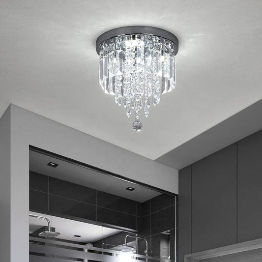 Deckrico Crystal Ceiling Lamp Flush Mount Modern
