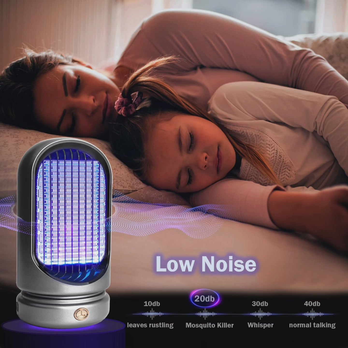Mosquito Killer Lamp, Electric Fly Killer Indoor Fly Zapper Electric Bug Zapper
