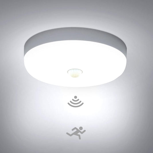Combuh LED Ceiling Light with Motion Sensor and Twilight Sensor