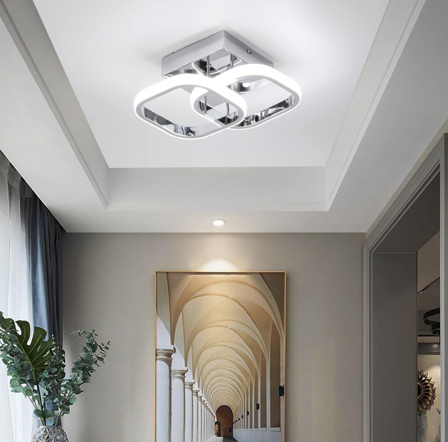 EIDISUNY Light Fittings Ceilings Square