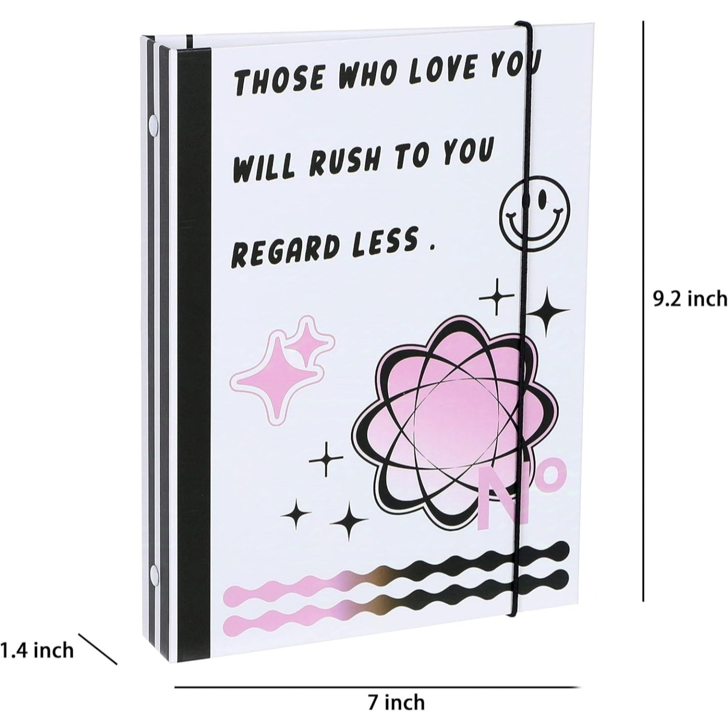 Photo Album with Lanyard 6 Holes Loose-leaf Type 3 Inches Album book Student Supplies Photo Album
