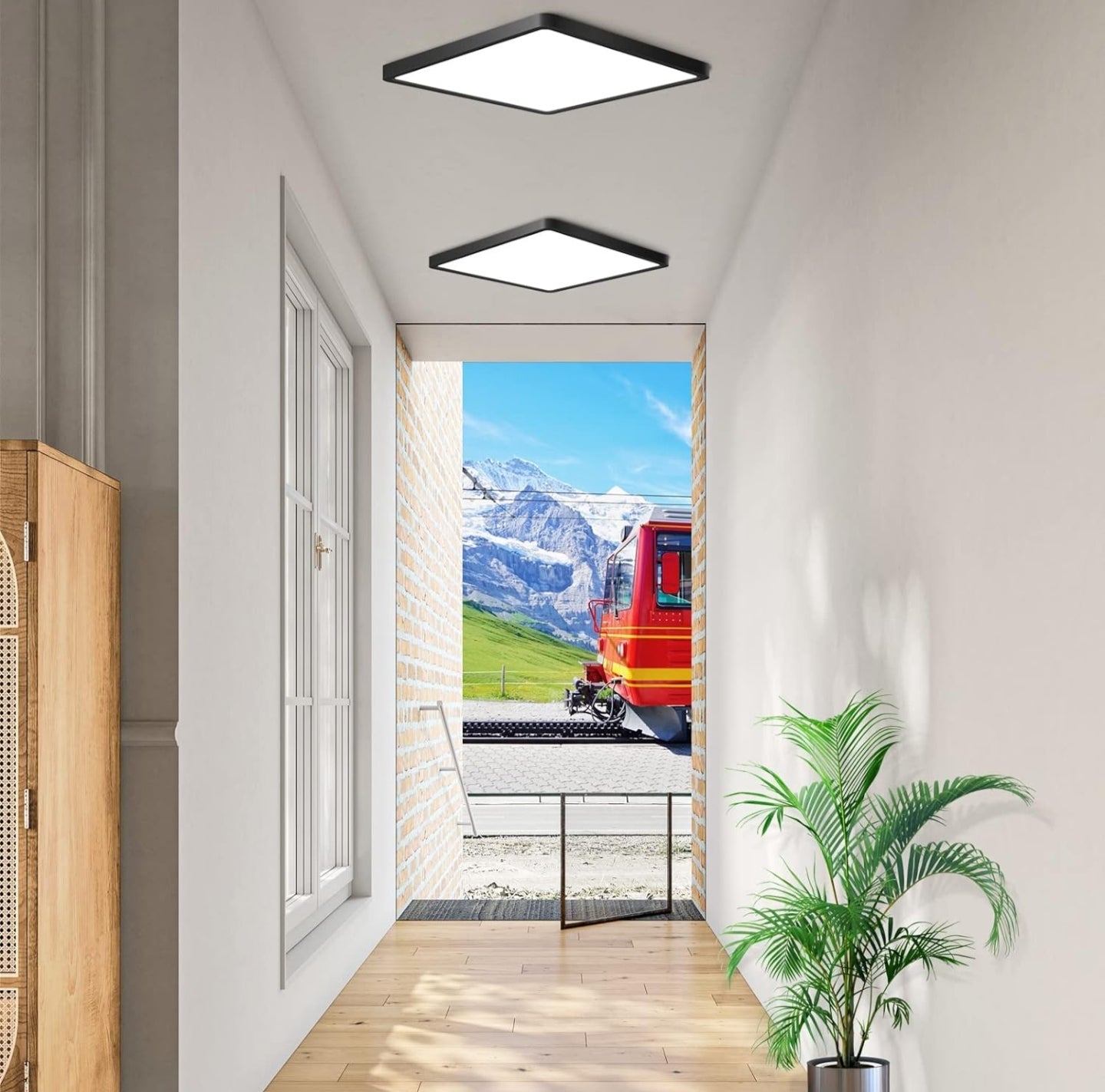 12 Inch 24W LED Ceiling Light Fixture Flush Mount