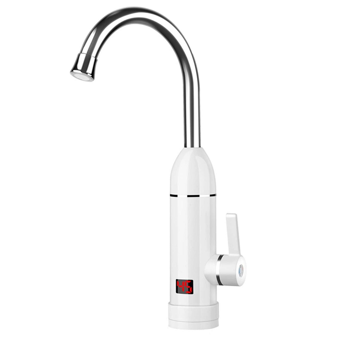 Electric Hot Water Taps with LED Digital Display 220V