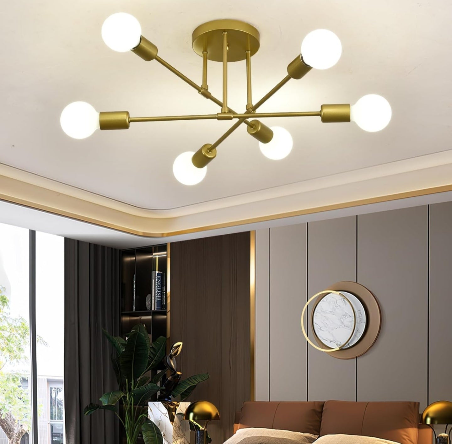 Hudi Fyier Modern Chandelier Light Fixtures