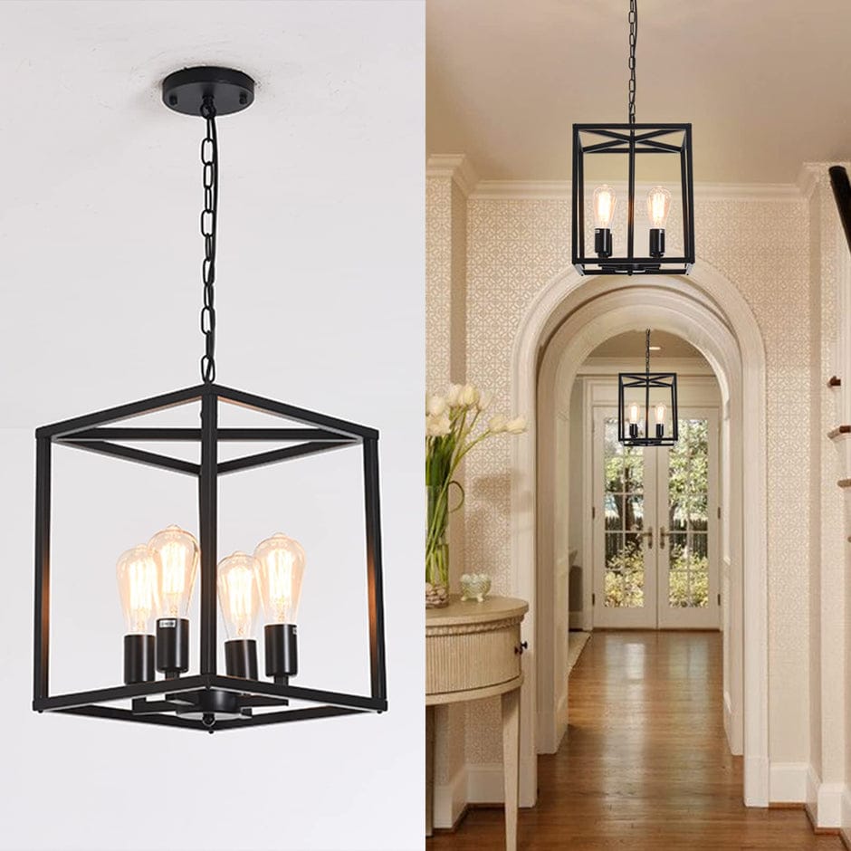 Qcyuui Vintage Lantern Pendant Light