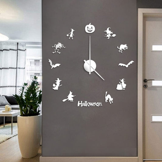 Modern 3D DIY Frameless Large Wall Clock